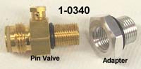 MPS Pin Valve And Adapter 3/4'' to 5/8''  thread